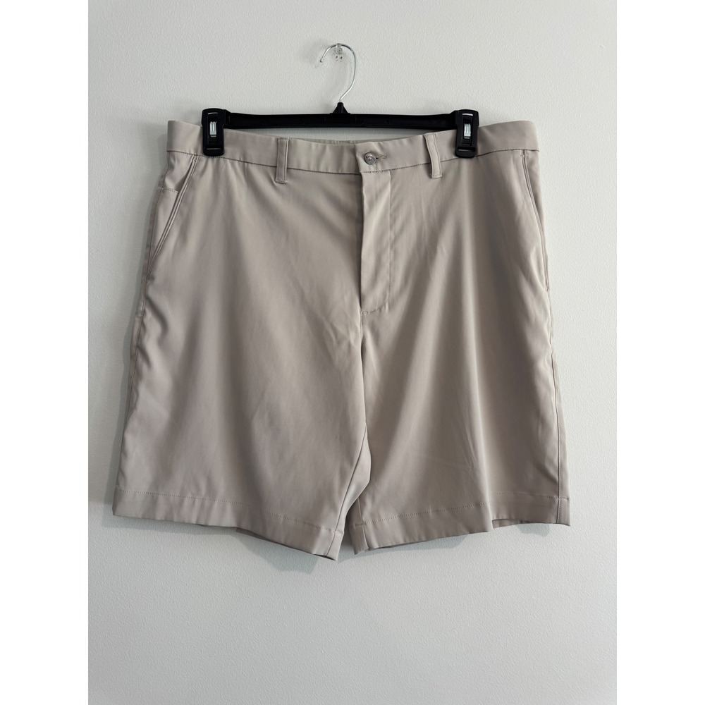 Callaway Performance Golf Shorts Mens 36 Khaki Tan Moisture Wicking Stretch